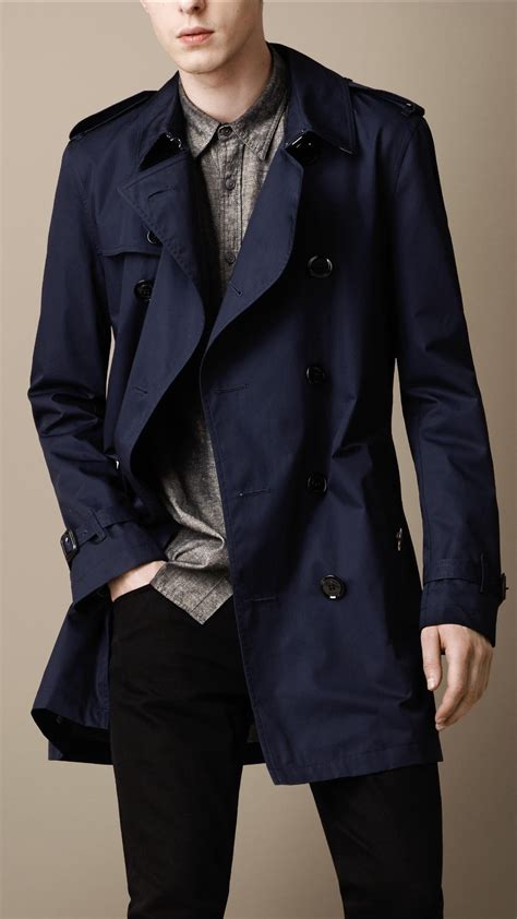 burberry mens trench coat|burberry trench coat men's navy.